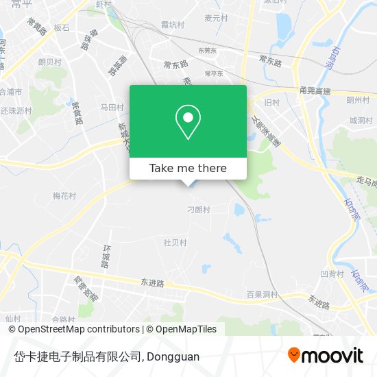 岱卡捷电子制品有限公司 map