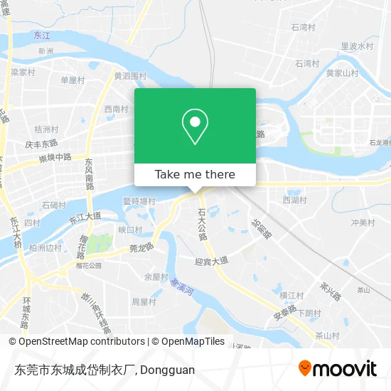 东莞市东城成岱制衣厂 map