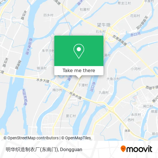 明华织造制衣厂(东南门) map