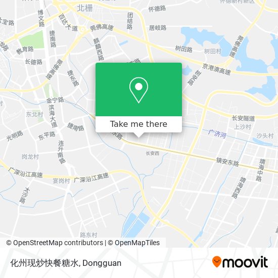化州现炒快餐糖水 map