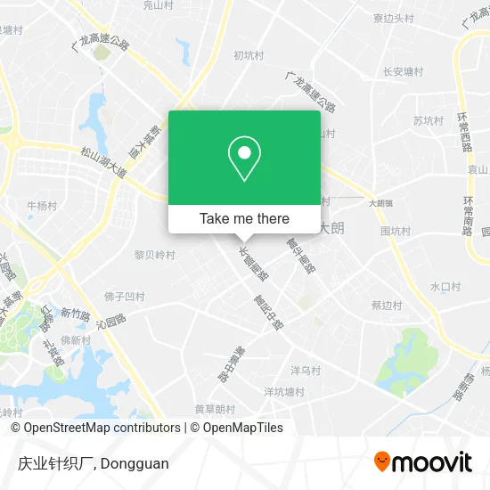 庆业针织厂 map