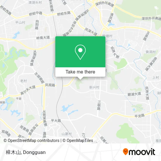 樟木山 map