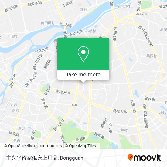 主兴平价家俬床上用品 map