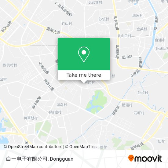 白一电子有限公司 map