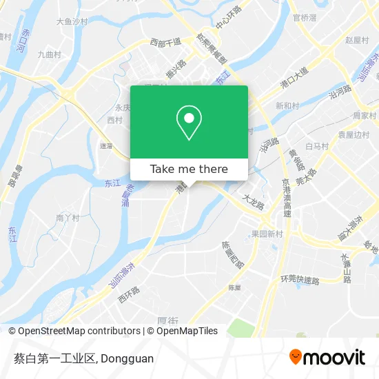 蔡白第一工业区 map