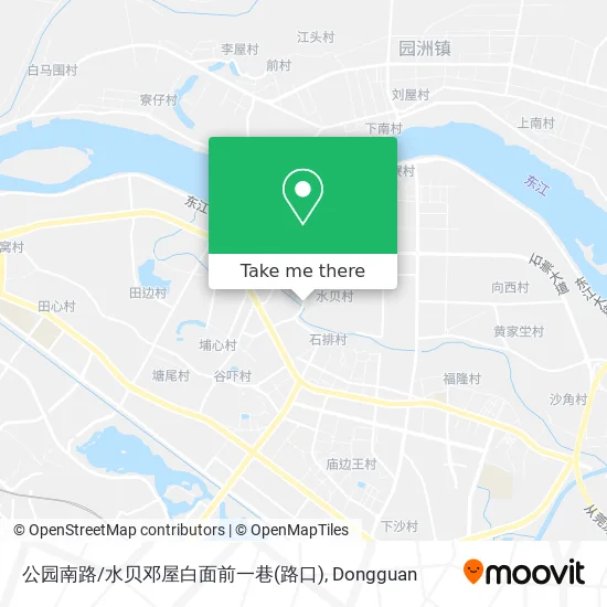 公园南路/水贝邓屋白面前一巷(路口) map