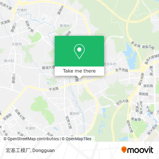 宏基工模厂 map