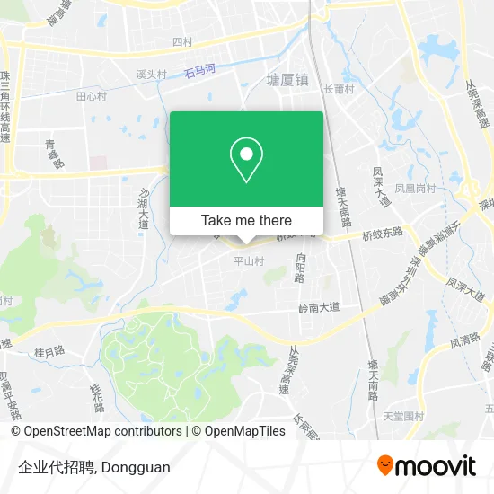 企业代招聘 map
