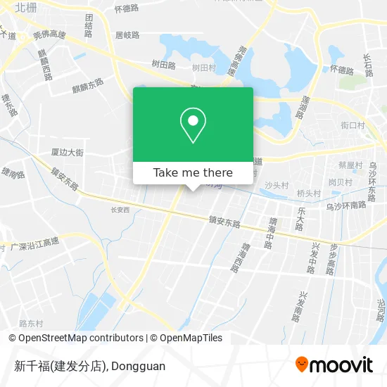 新千福(建发分店) map