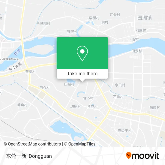 东莞一新 map