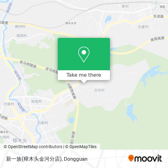 新一族(樟木头金河分店) map