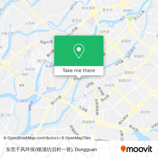 东莞千风环保(螺涌坊旧村一巷) map