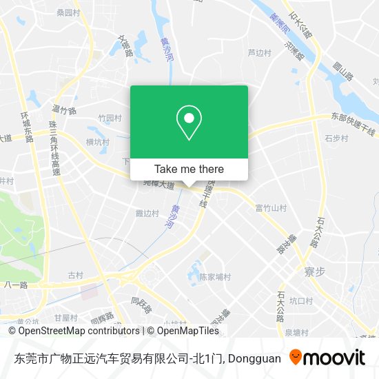 东莞市广物正远汽车贸易有限公司-北1门 map