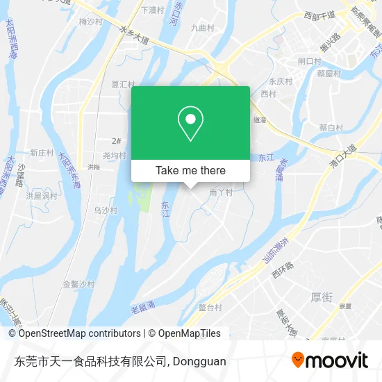 东莞市天一食品科技有限公司 map