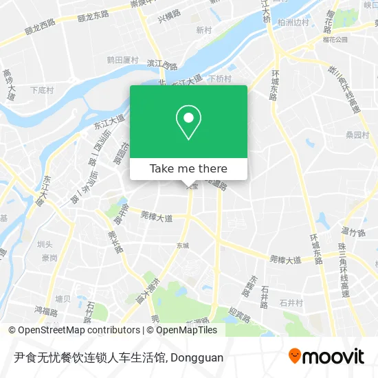 尹食无忧餐饮连锁人车生活馆 map