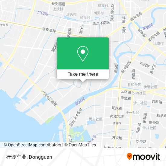 行迹车业 map