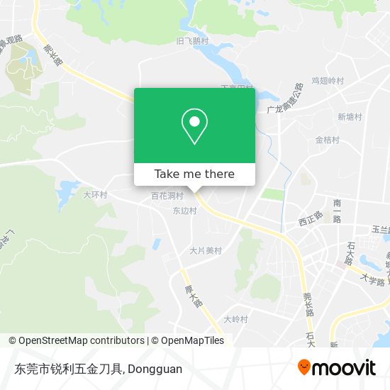 东莞市锐利五金刀具 map