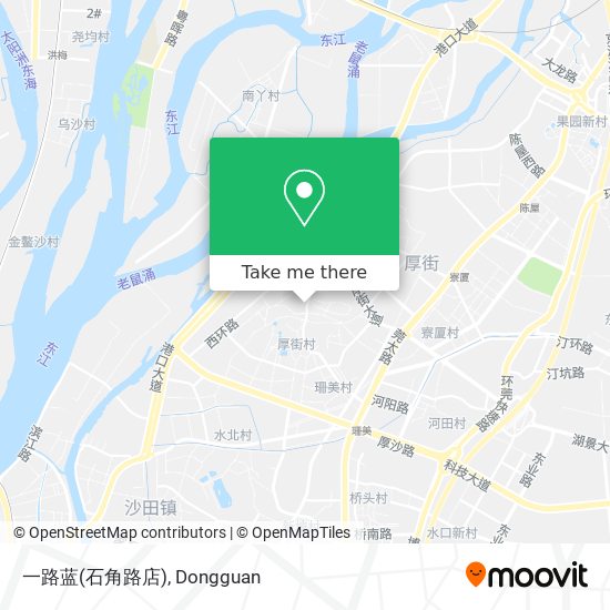 一路蓝(石角路店) map