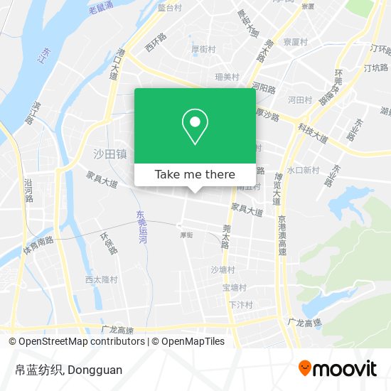 帛蓝纺织 map
