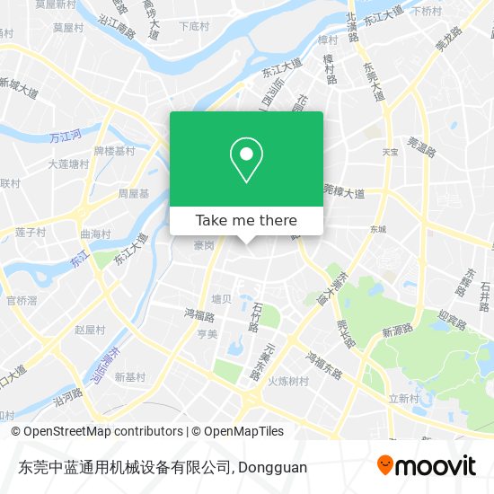 东莞中蓝通用机械设备有限公司 map