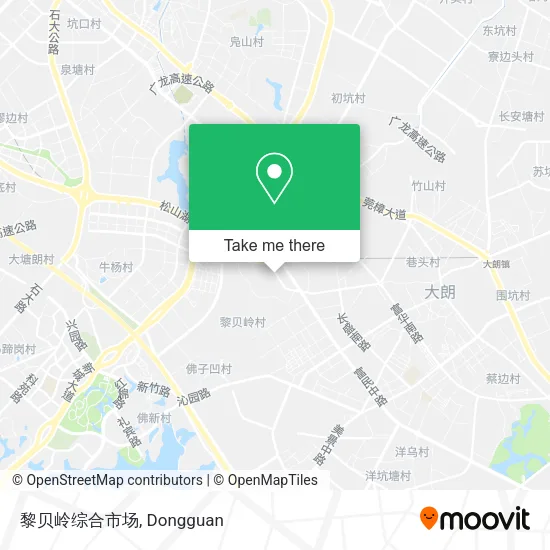 黎贝岭综合市场 map