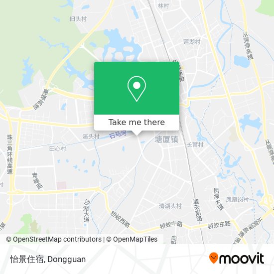 怡景住宿 map