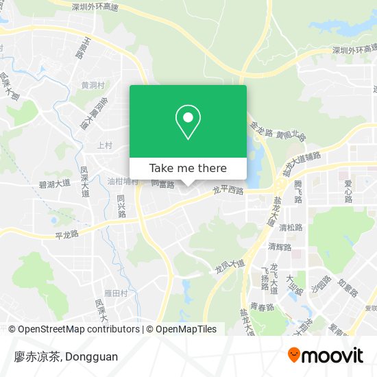 廖赤凉茶 map