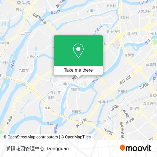 景福花园管理中心 map