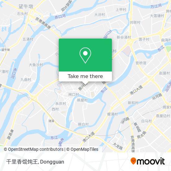 千里香馄饨王 map