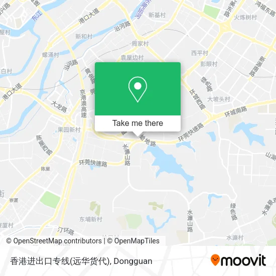 香港进出口专线(远华货代) map