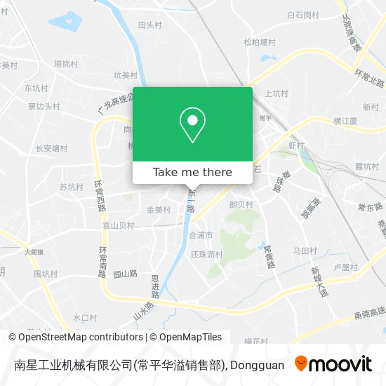 南星工业机械有限公司(常平华溢销售部) map