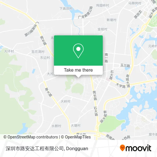 深圳市路安达工程有限公司 map