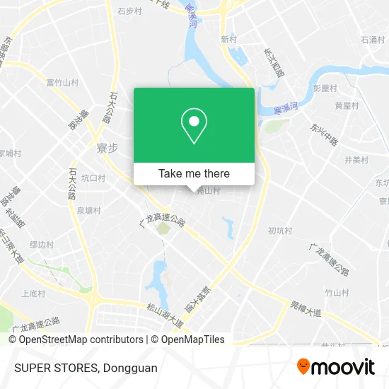 SUPER STORES map