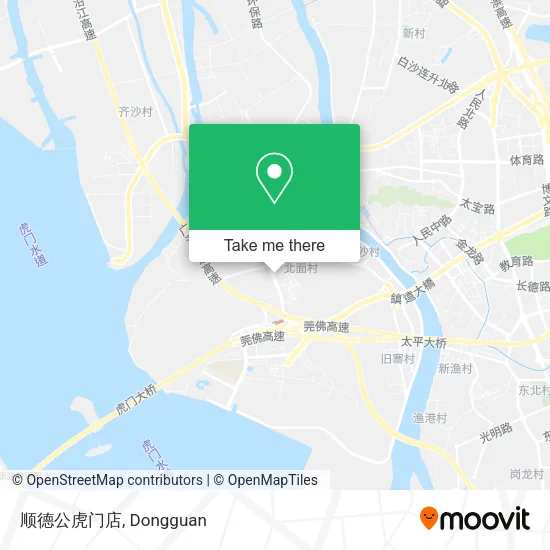 顺德公虎门店 map