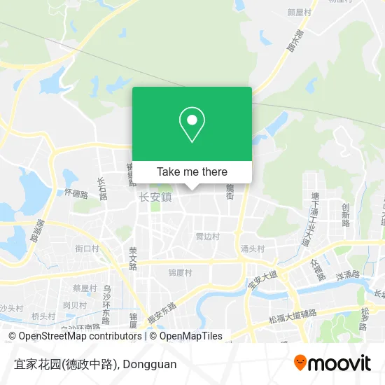 宜家花园(德政中路) map