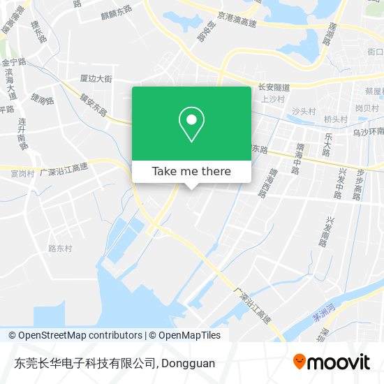 东莞长华电子科技有限公司 map