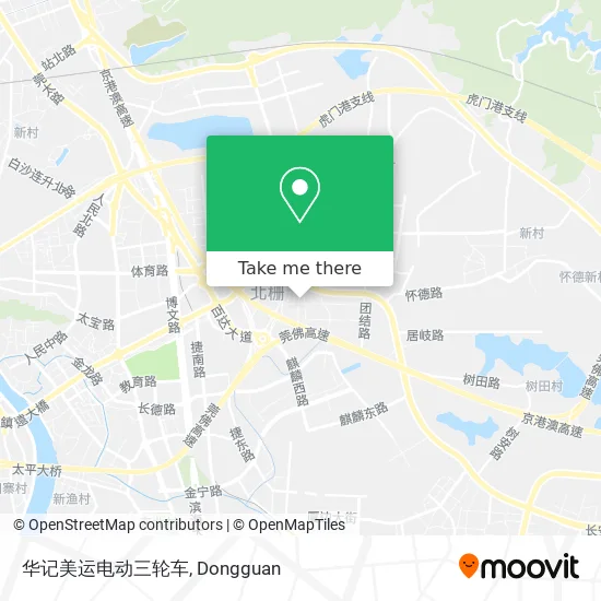 华记美运电动三轮车 map