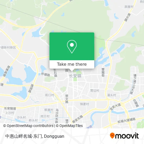 中惠山畔名城-东门 map