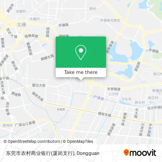 东莞市农村商业银行(厦岗支行) map
