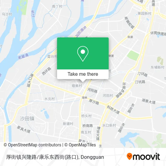 厚街镇兴隆路/康乐东西街(路口) map