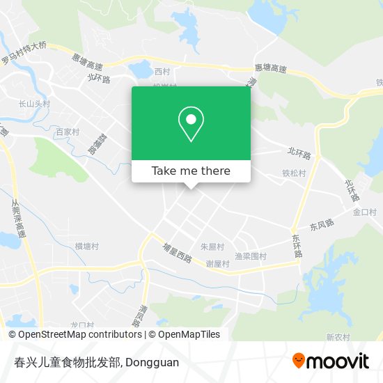 春兴儿童食物批发部 map