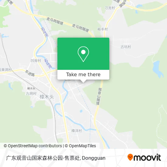广东观音山国家森林公园-售票处 map