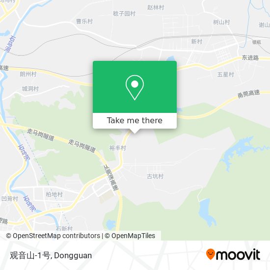 观音山-1号 map