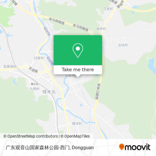 广东观音山国家森林公园-西门 map