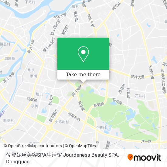 佐登妮丝美容SPA生活馆 Jourdeness Beauty SPA map