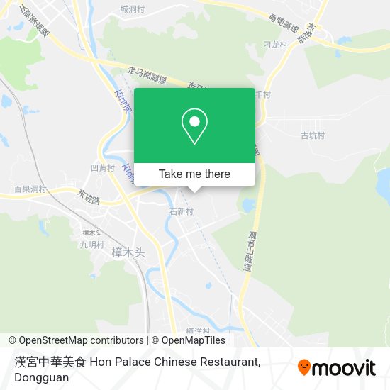 漢宮中華美食 Hon Palace Chinese Restaurant map