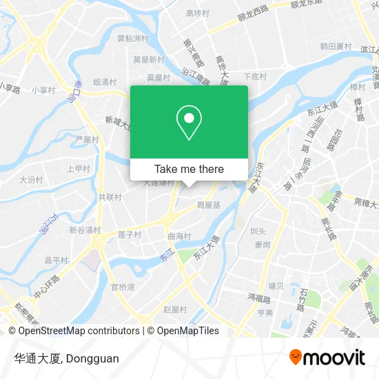 华通大厦 map