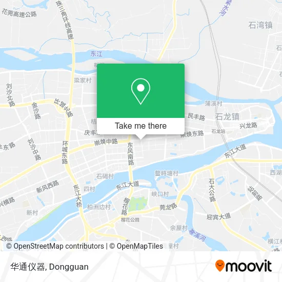 华通仪器 map