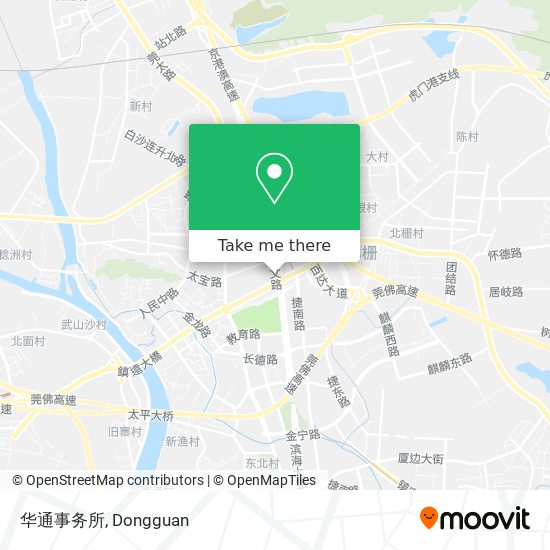华通事务所 map