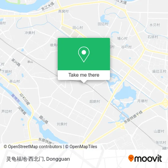 灵龟福地-西北门 map